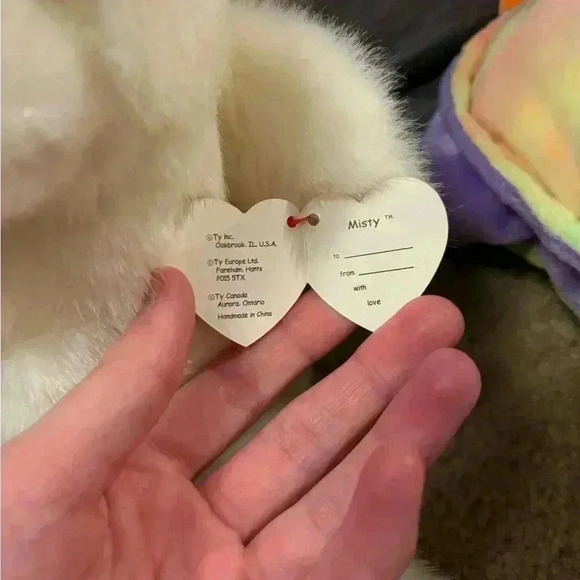 Lot Of 2 Large Beanie Babies- Snap And Misty 1996 - Picture 2 of 10